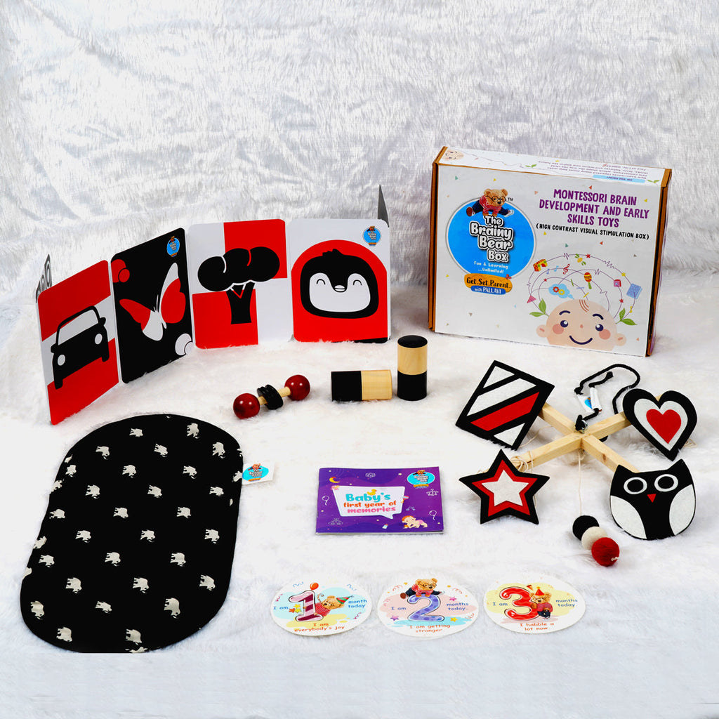 Montessori and Brain Development Boxes (0-2 Years)