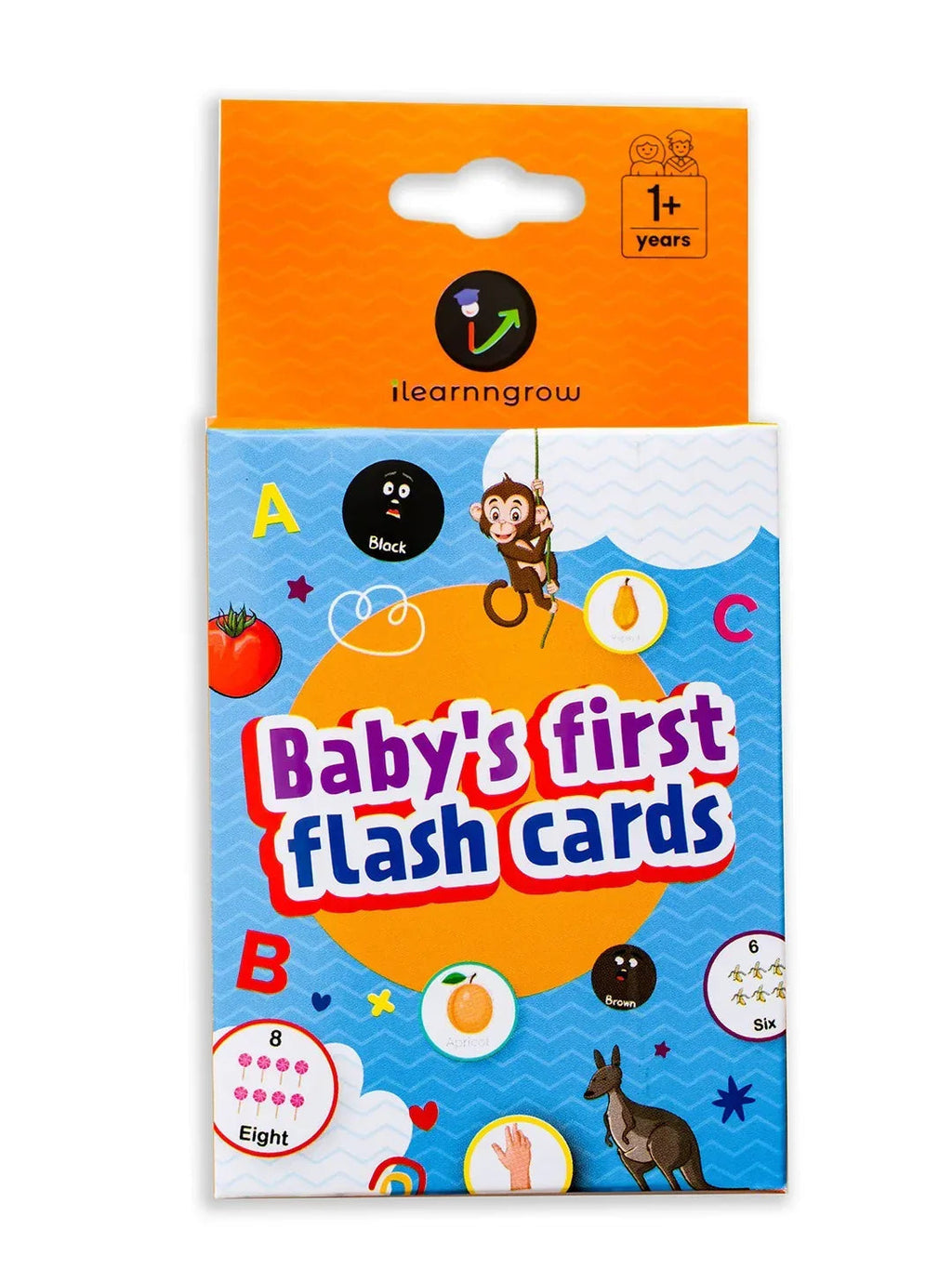 iLearnNGrow Baby’s First Numbers Flash Cards – Numeracy Flashcard Set for Kids