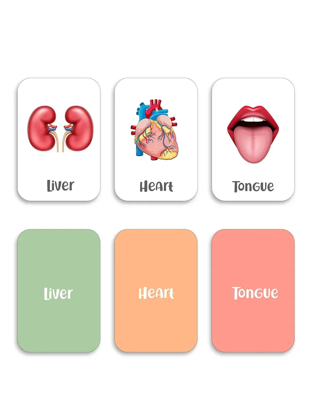 iLearnNGrow Baby’s First Body Parts Flash Cards – Educational Learning Flashcard Set for Kids