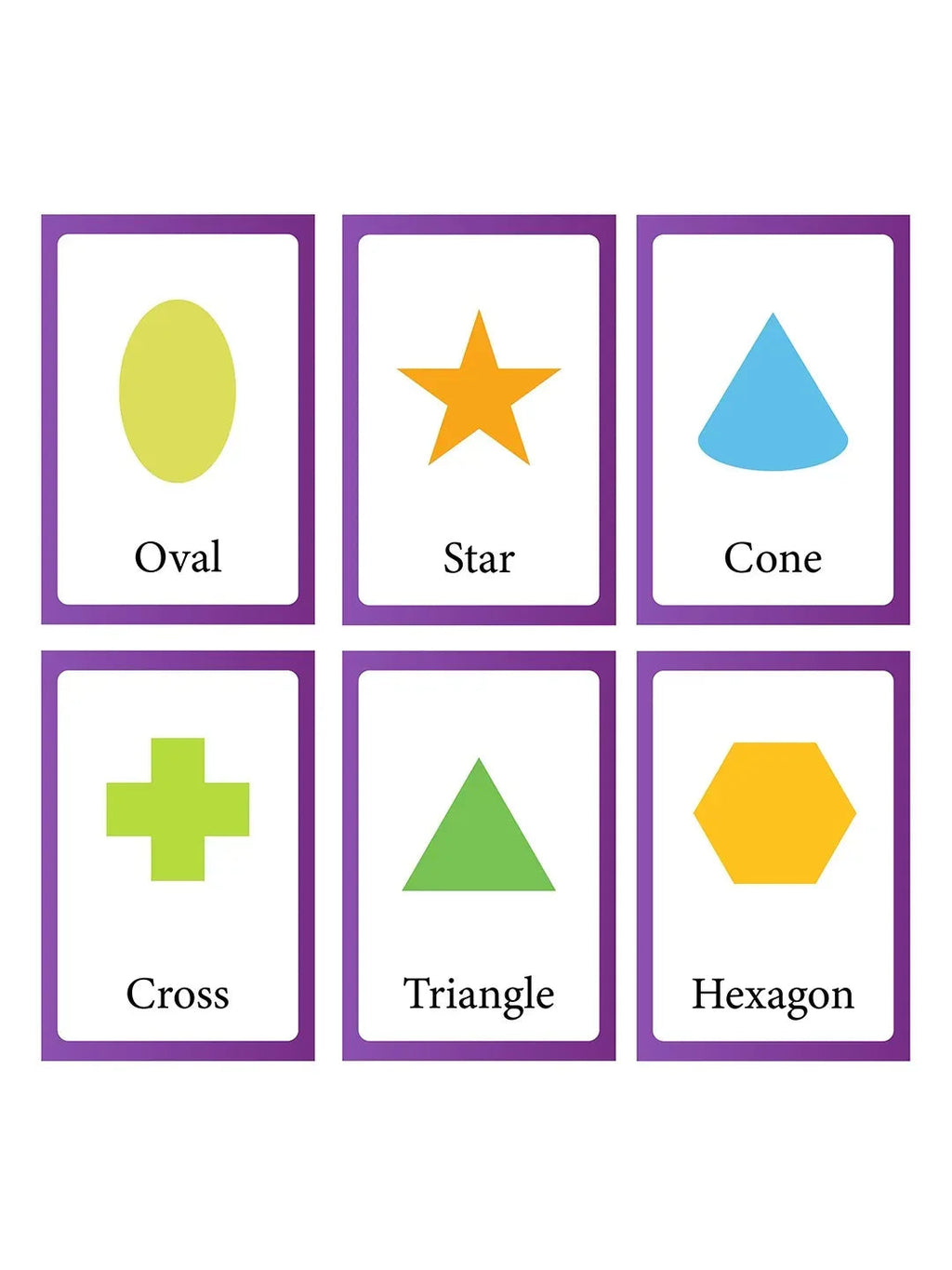 iLearnNGrow Baby’s First Shape Flash Cards – Shape Learning Flashcard Set for Kids