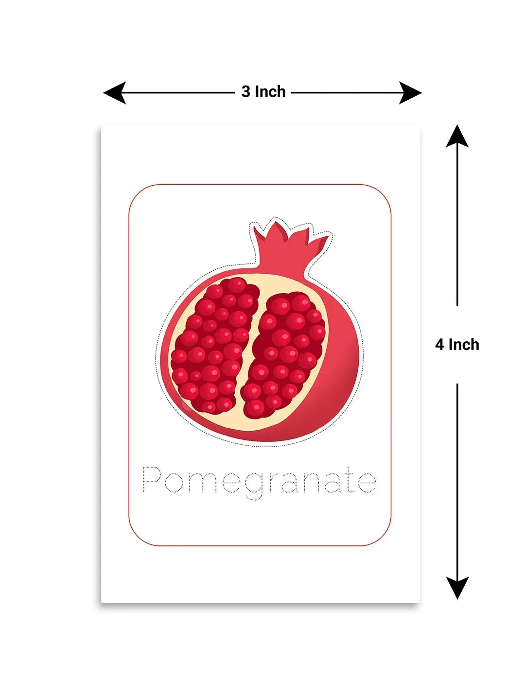 iLearnNGrow Baby’s First Fruits Flash Cards – Interactive Learning Flash Card Set for Kids