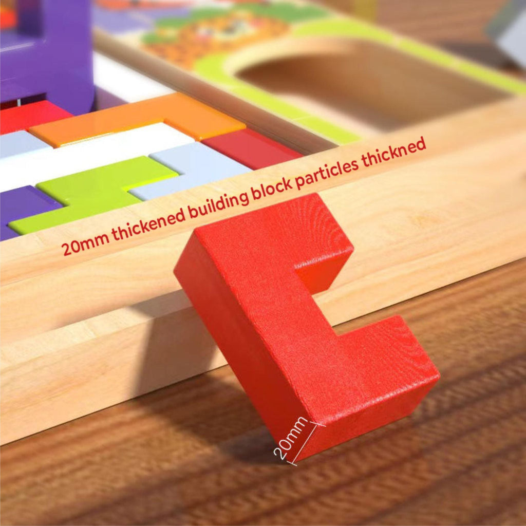 Engaging Wooden Puzzle Game for Kids