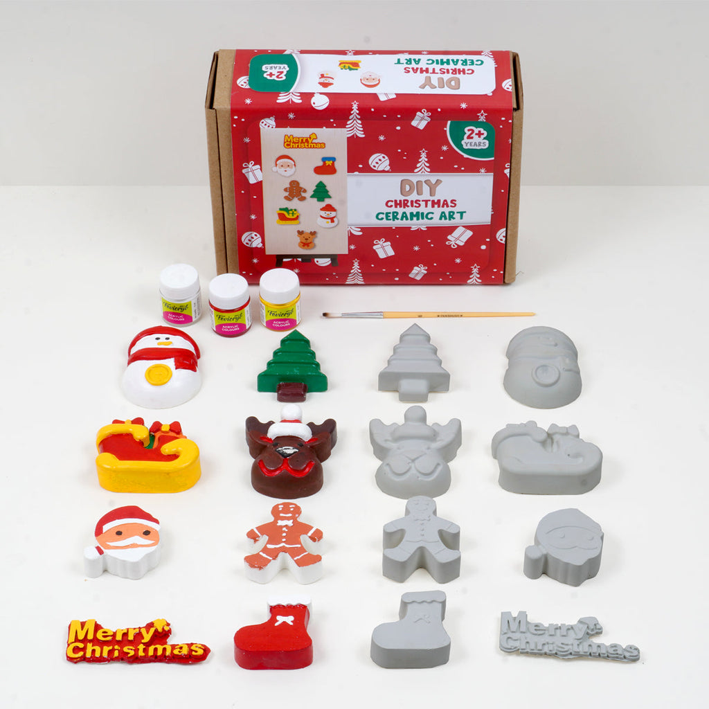DIY CHRISTMAS CERAMIC ART