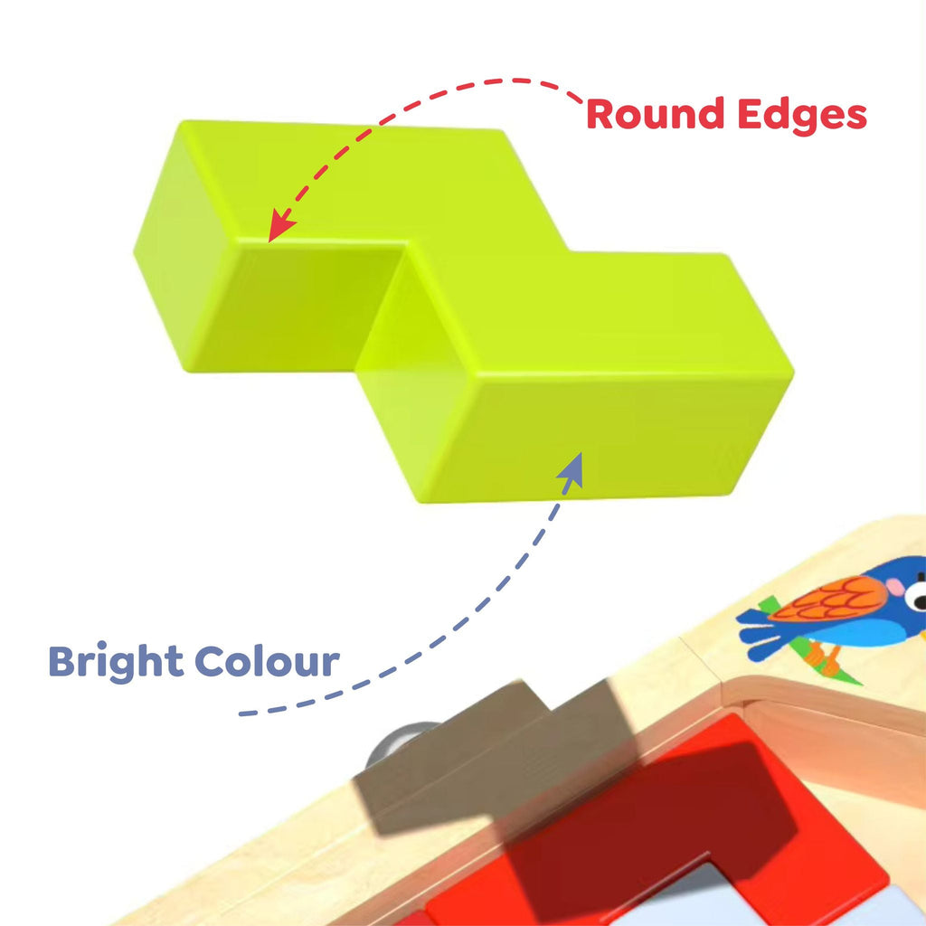 Engaging Wooden Puzzle Game for Kids