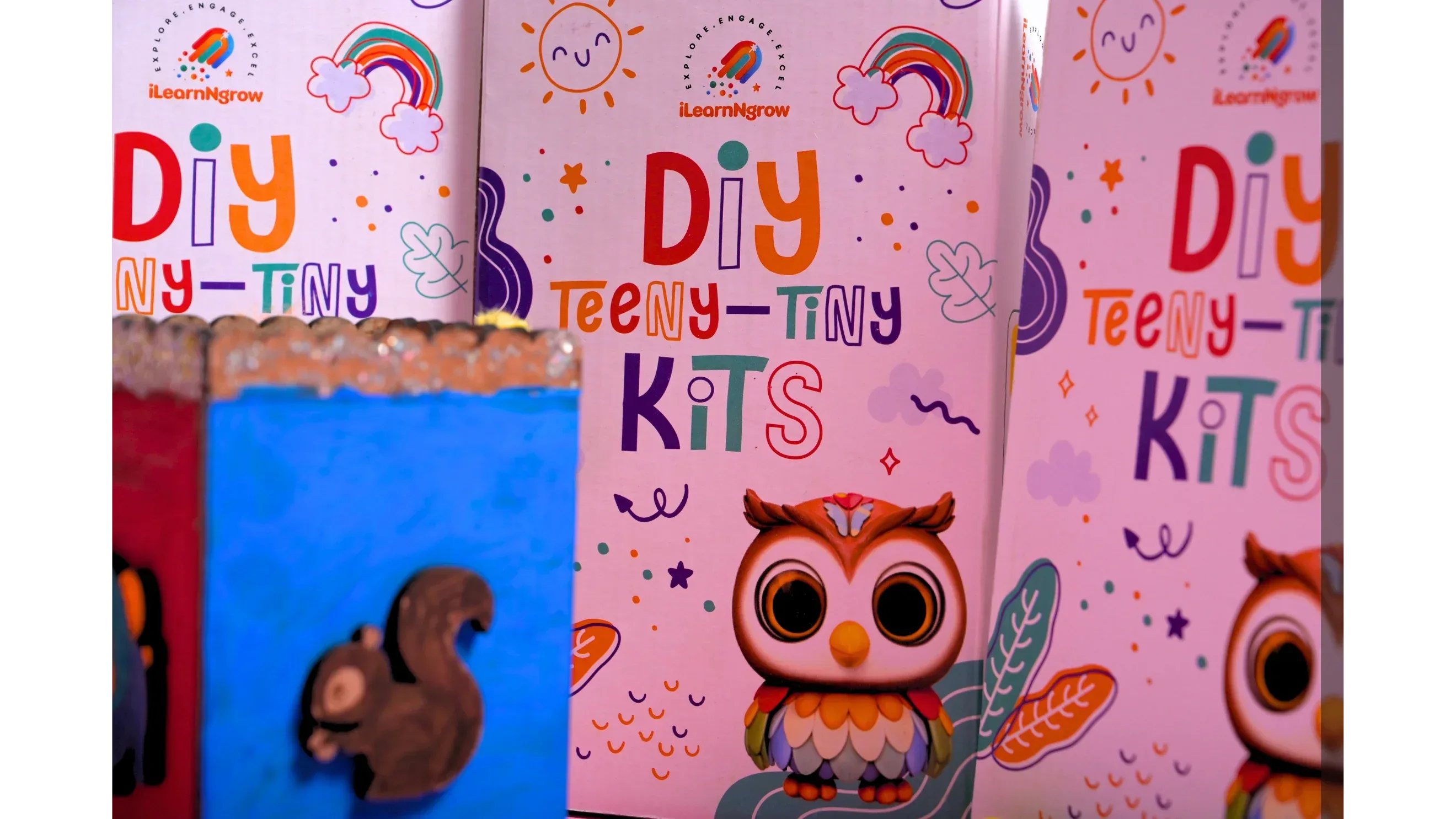 Teeny Tiny DIY Pen Stand Craft Kit – Desk Organizer Craft Set for Kids | ilearnngrow