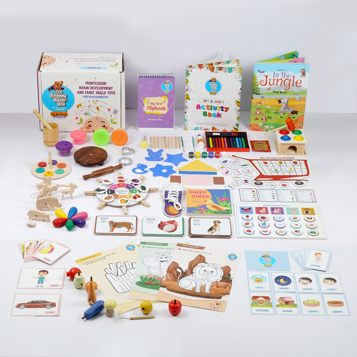 Montessori and Brain Development Boxes (0-2 Years)