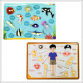 Fish & Body Parts Puzzle