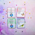 Flash Cards - (Farm Animals, Insects, Vegetables and Birds)