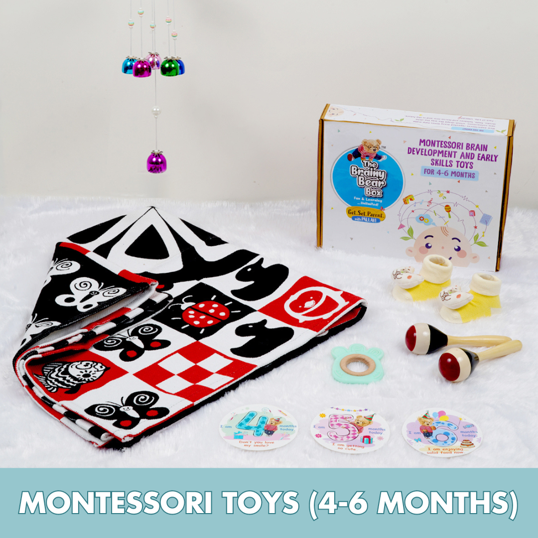 Montessori Activity Toys for 4-6  Months