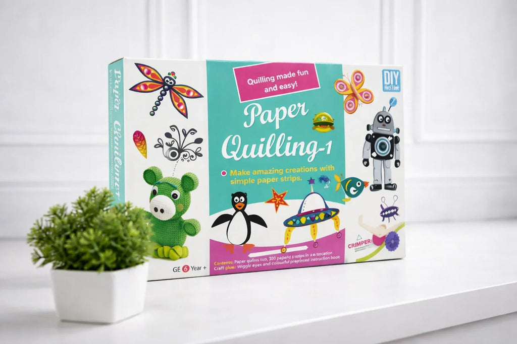 iLearnNGrow Mini Quilling Kit – Creative DIY Paper Quilling Set for Kids