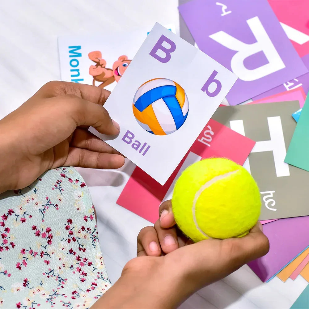 iLearnNGrow Baby’s First Alphabets Flash Cards – Alphabet Learning Cards