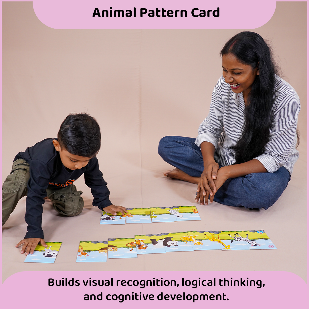 Animal Theme Montessori Activity Box (2-4 Years)