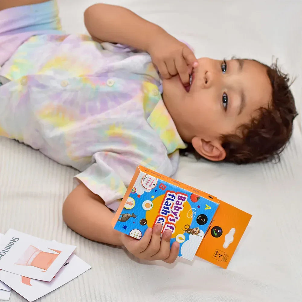 iLearnNGrow Baby’s First Body Parts Flash Cards – Educational Learning Flashcard Set for Kids