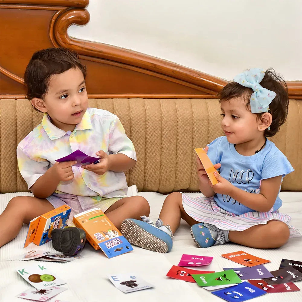 iLearnNGrow Baby’s First Colors Flash Cards – Kids Color Learning Set