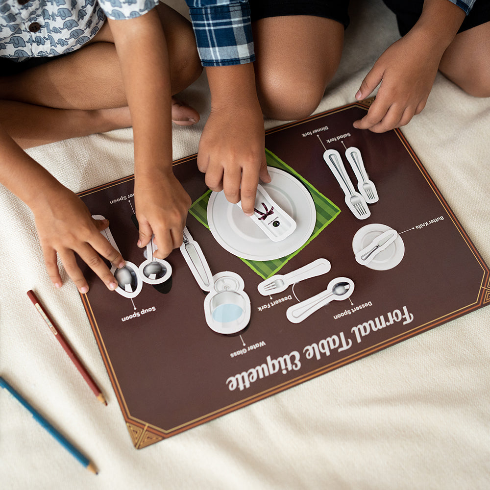 Dining Etiquettes Sheets (4-8 years)