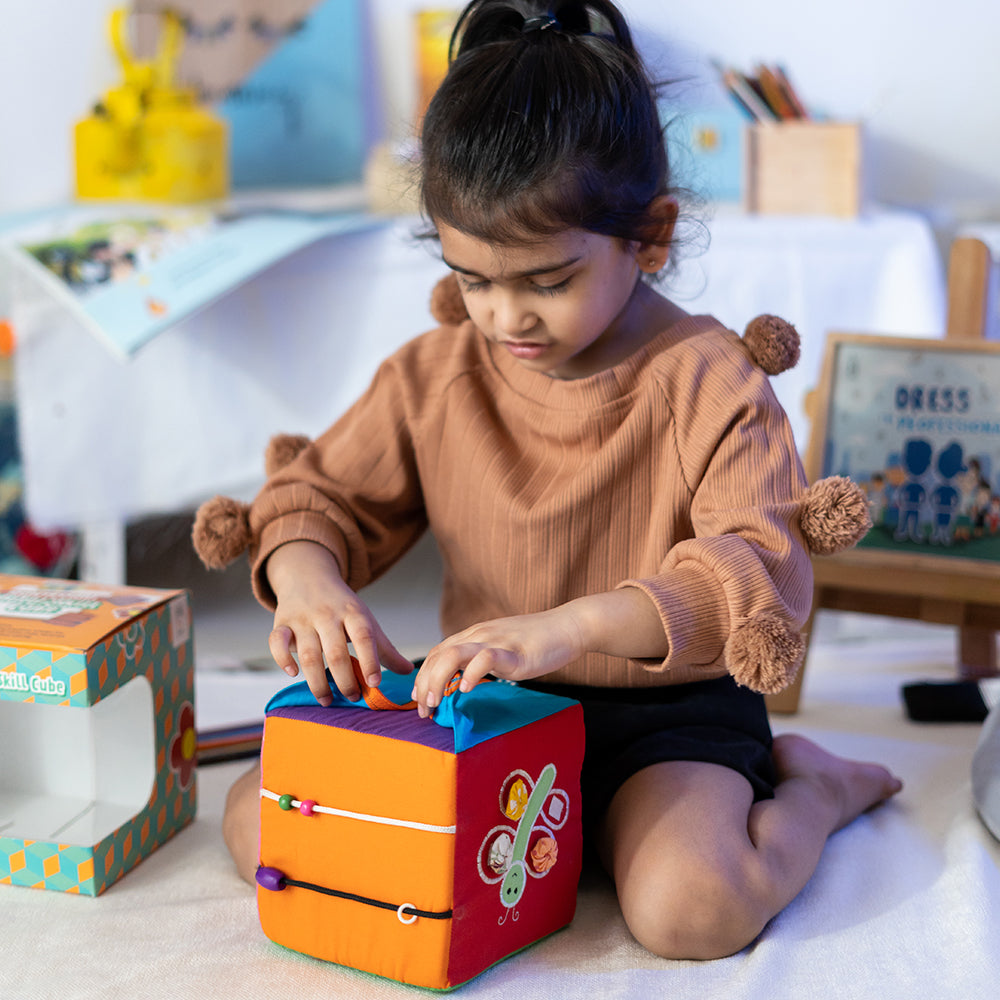 Montessori Motor Skill Cube (1.5- 5 years)