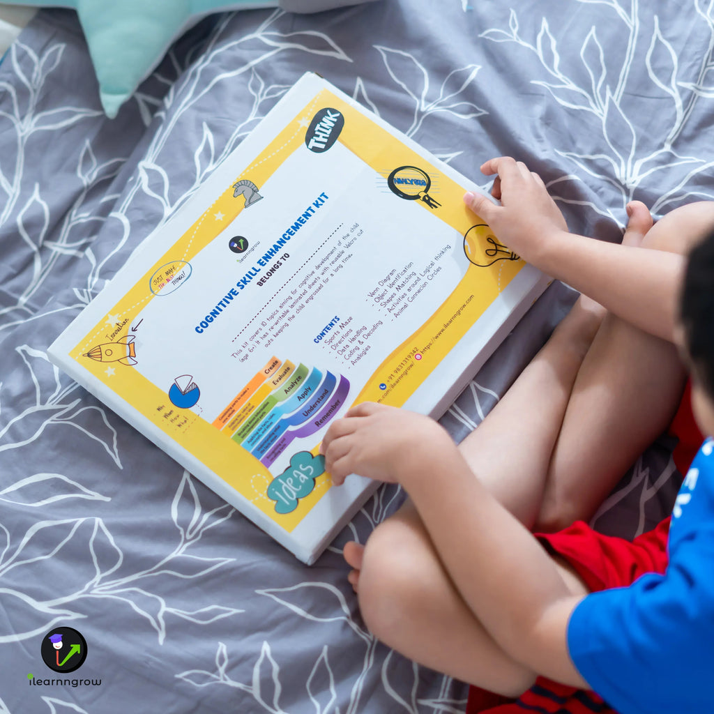 iLearnNGrow Cognitive Skill Workbook – Develop Critical Thinking, Memory