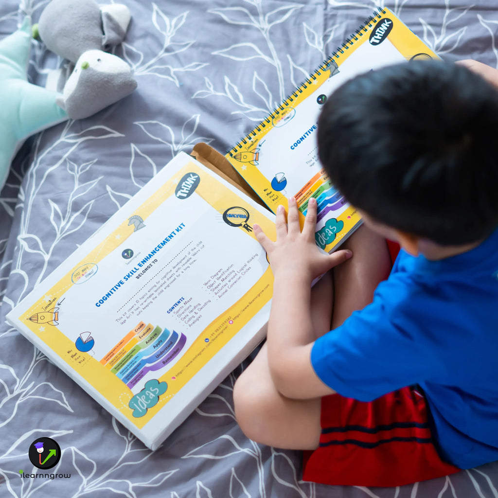 iLearnNGrow Cognitive Skill Workbook – Develop Critical Thinking, Memory