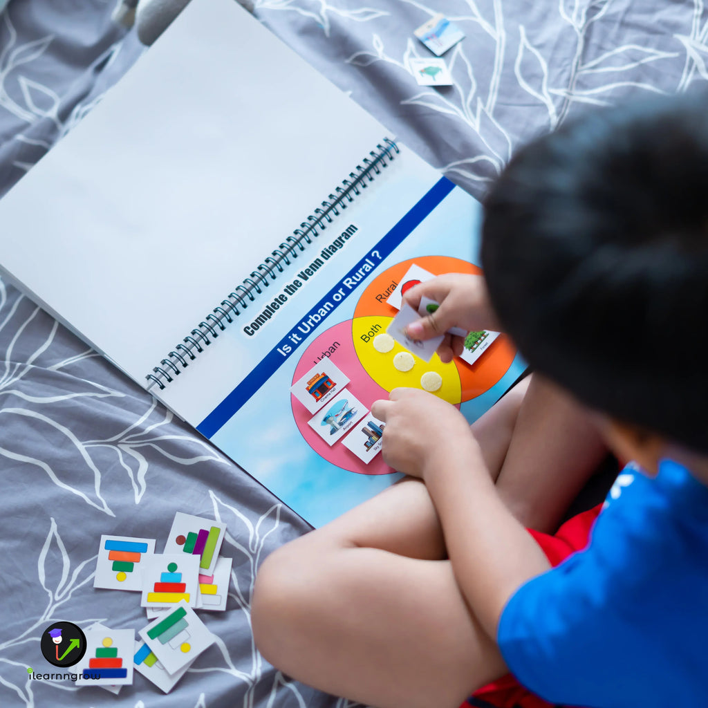 iLearnNGrow Cognitive Skill Workbook – Develop Critical Thinking, Memory