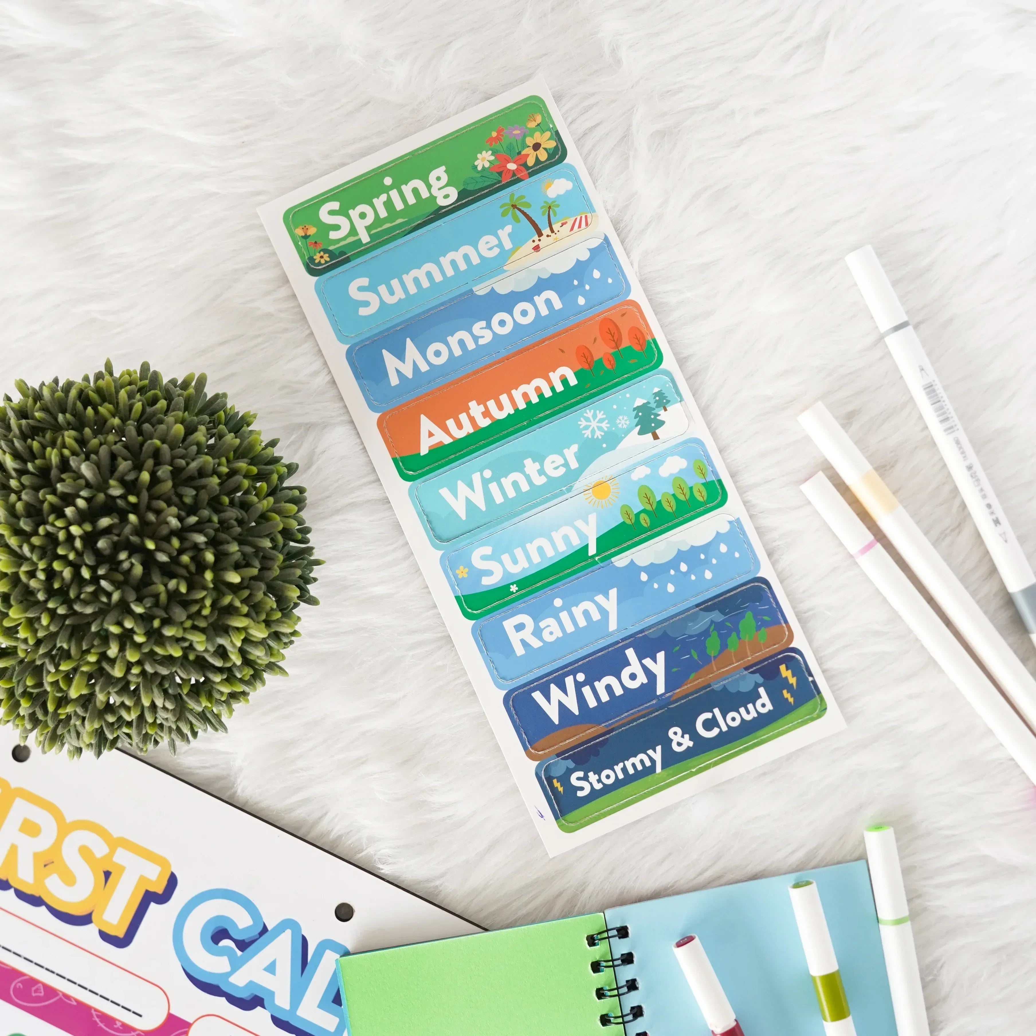 iLearnNGrow My First Home Calendar – Fun & Interactive Calendar for Kids