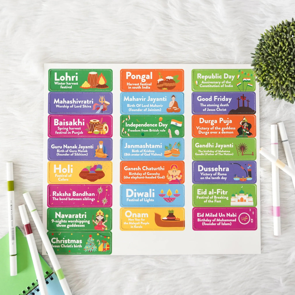 iLearnNGrow My First Home Calendar – Fun & Interactive Calendar for Kids