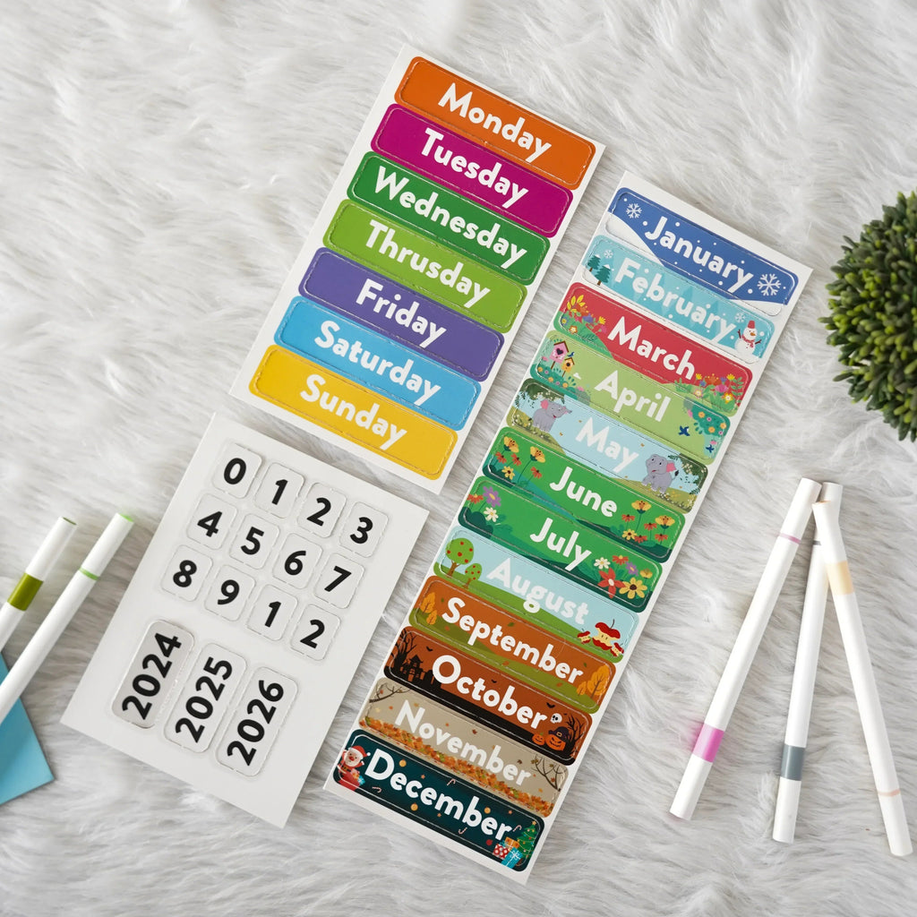 iLearnNGrow My First Home Calendar – Fun & Interactive Calendar for Kids