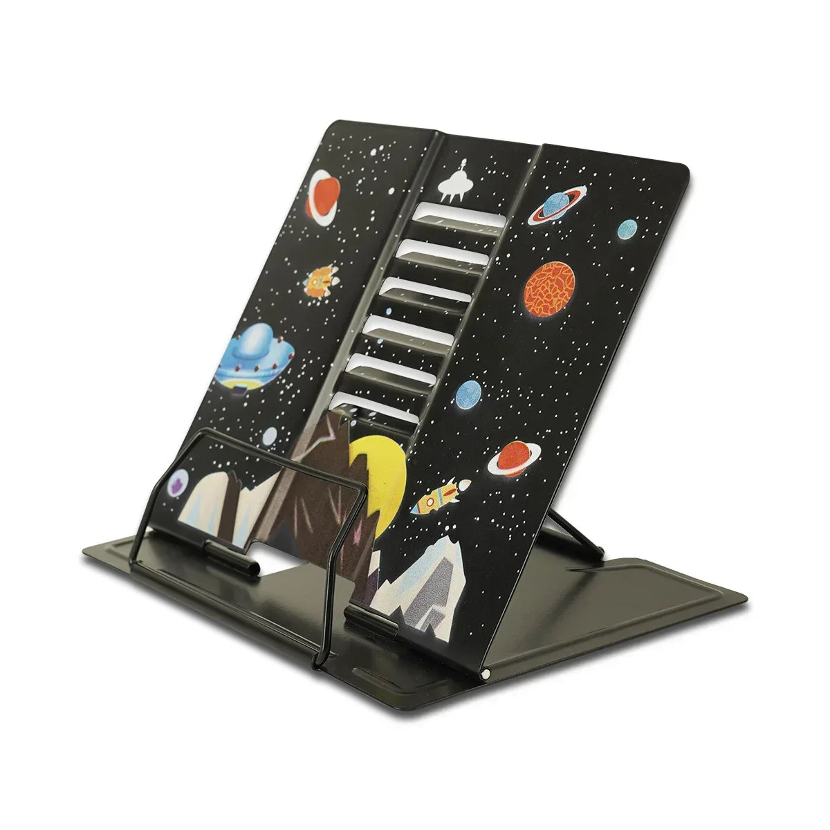 iLearnNGrow Kids Adjustable Book Stand – Portable Multifunctional Reading & Tablet Holder