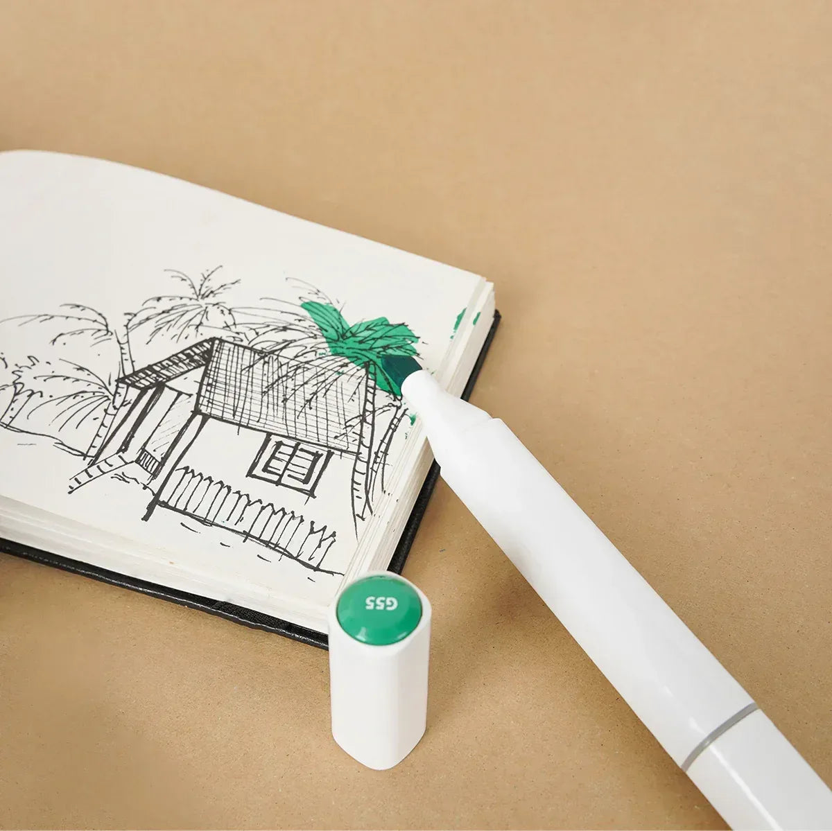 iLearnNGrow Set of 12 Touch Cool Dual-Side Markers – Art Markers for Kids