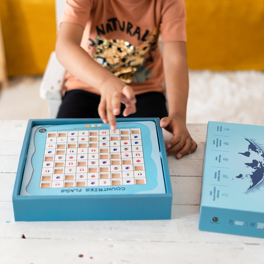 Countries Flag Sudoku (6-8 years)