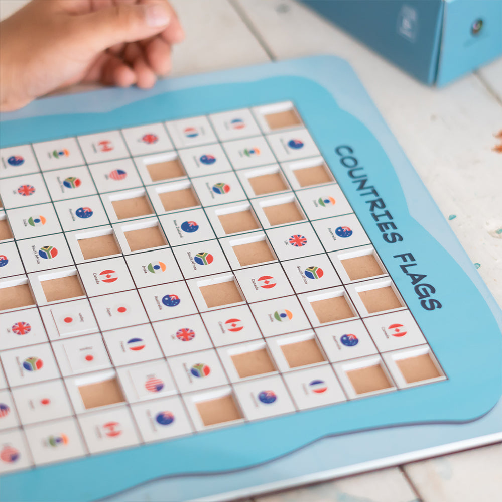 Countries Flag Sudoku (6-8 years)