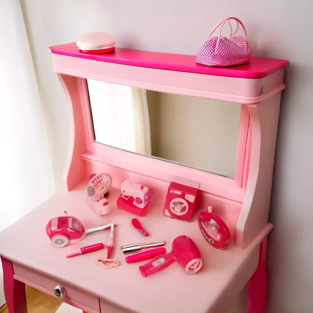 iLearnNGrow Family Suits Battery Operated Household Appliances Play Set – Light & Sound Toy