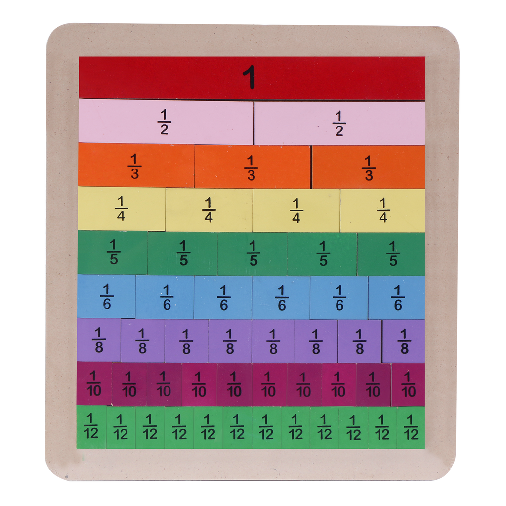 Fraction Tiles with Tray