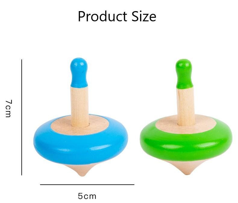 Wooden Spin Tops (Lattu/Buguri/Bongaram)