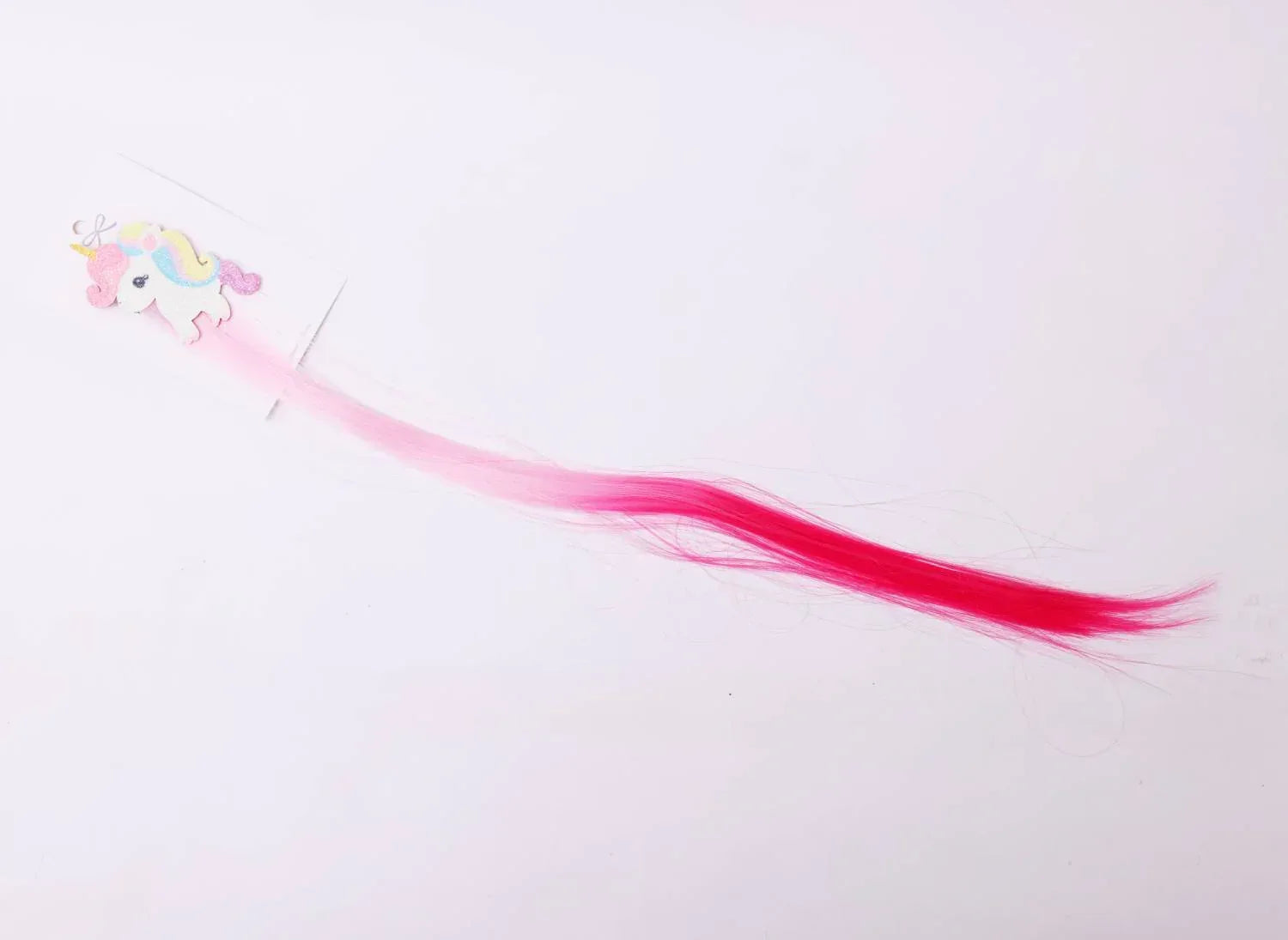 iLearnNGrow Unicorn Hair Extension for Kids – Colorful Clip-On Hair Accessory