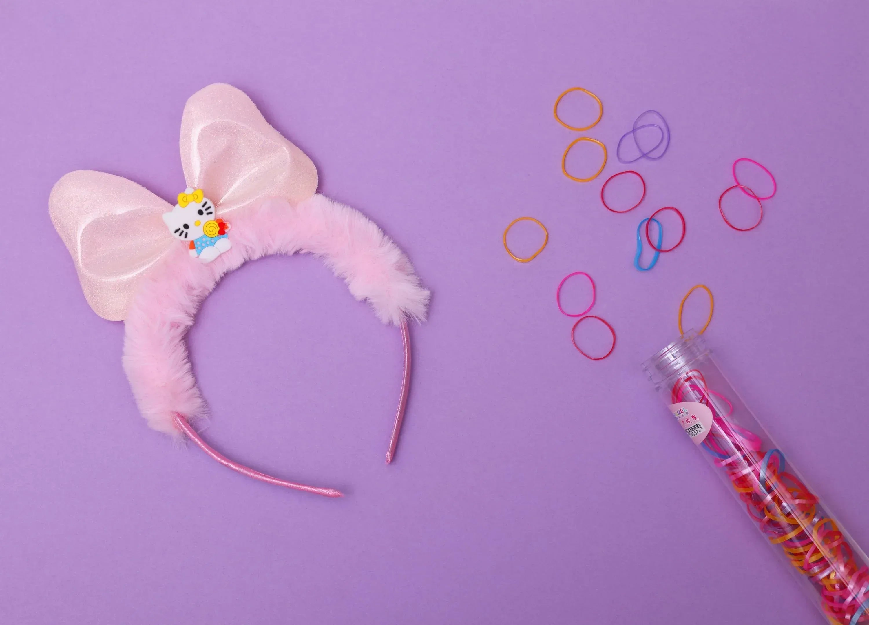 iLearnNGrow Hello Kitty Hair Accessories Set (Pastel Pink)