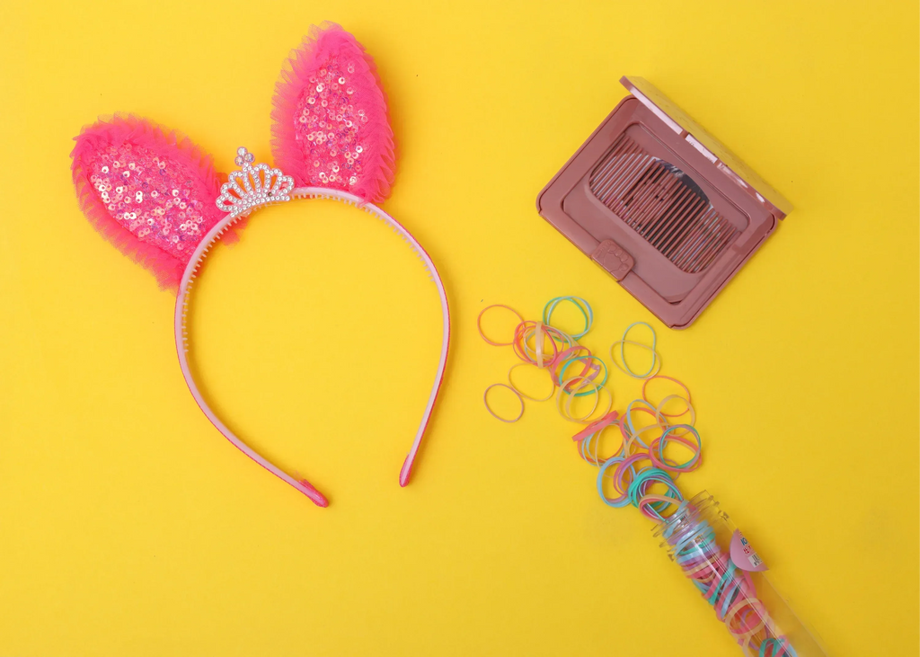 iLearnNGrow Princess Hair Accessories Set (Pink)