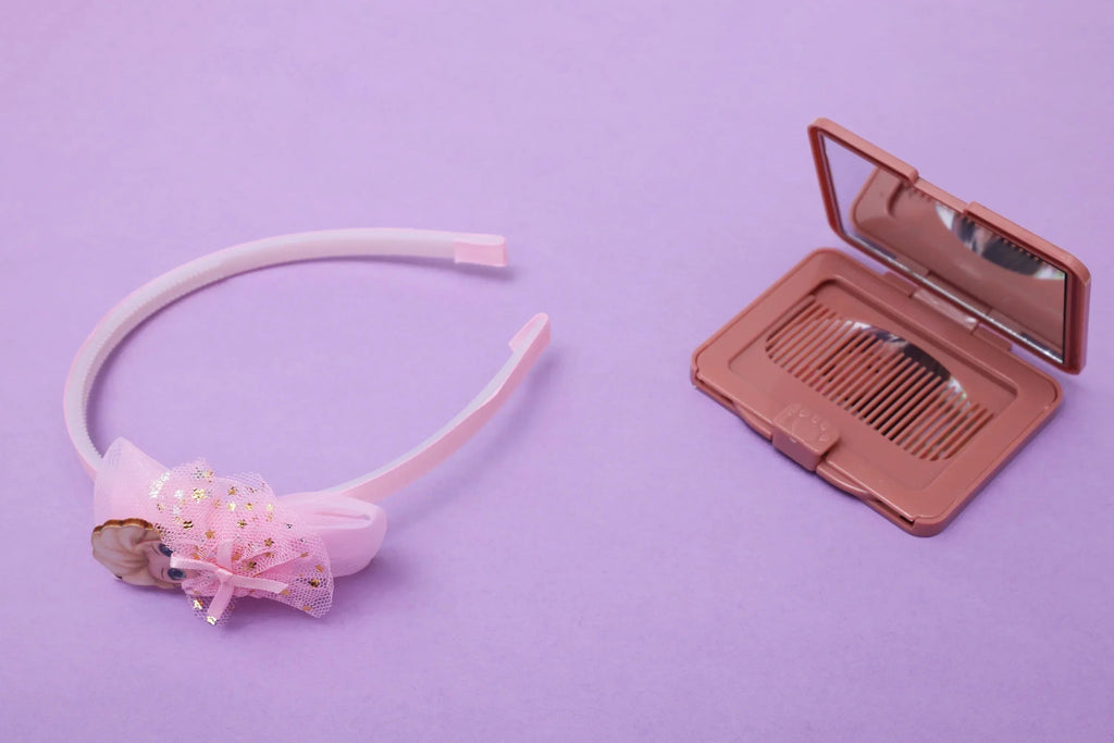 iLearnNGrow Frozen Hair Accessories Set (Pastel Pink)