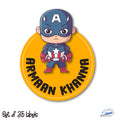 Personalized Iron On Labels (Shape)