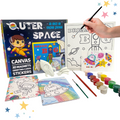 4 In 1 Canvas Set - Outer Space