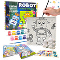 4 In 1 Canvas Set - Robot