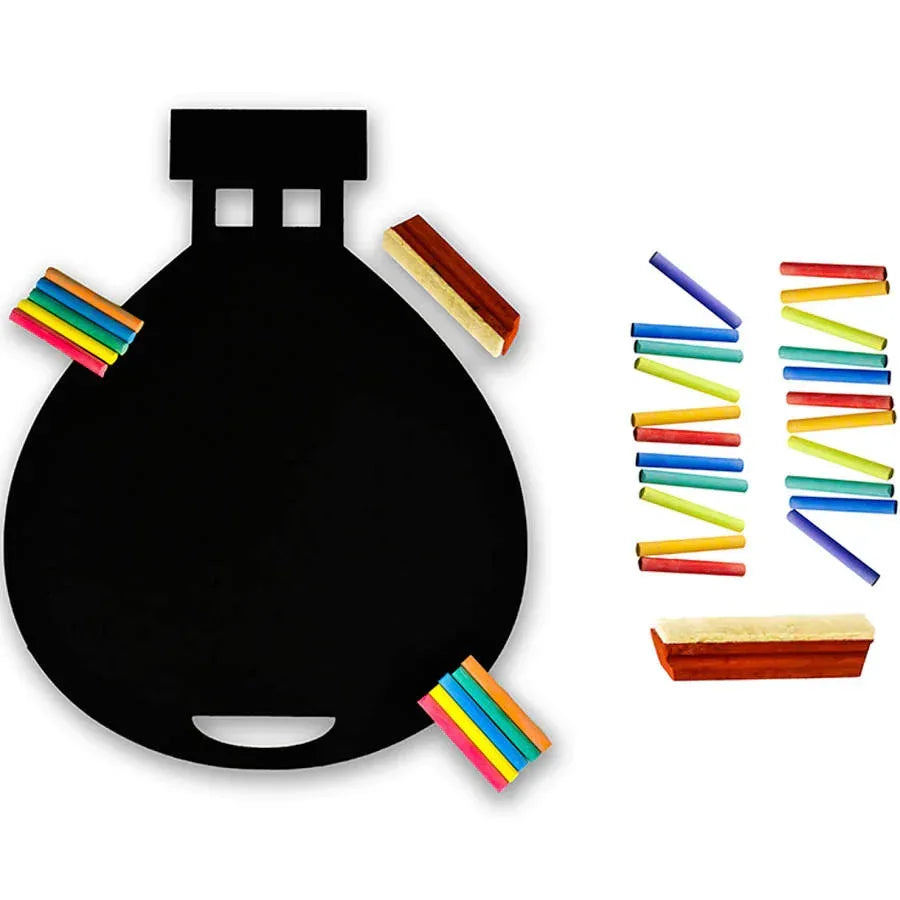iLearnNGrow Hot Air Balloon Black Board – Kids Blackboard for Creative Learning & Drawing
